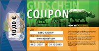 Gutschein einl�sen